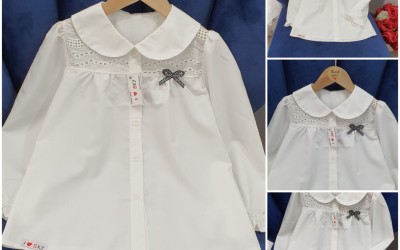 Bán sỉ quần áo trẻ em online - bán sỉ áo sơ mi học sinh